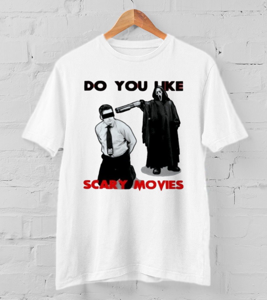 Ghostface Do You Like Scary Movies Bootleg T-Shirt