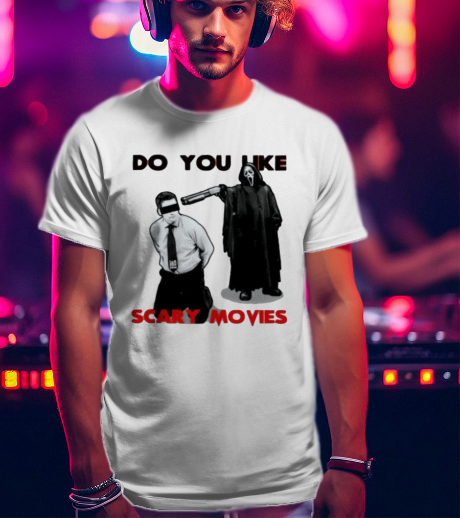 Ghostface Do You Like Scary Movies Bootleg T-Shirt