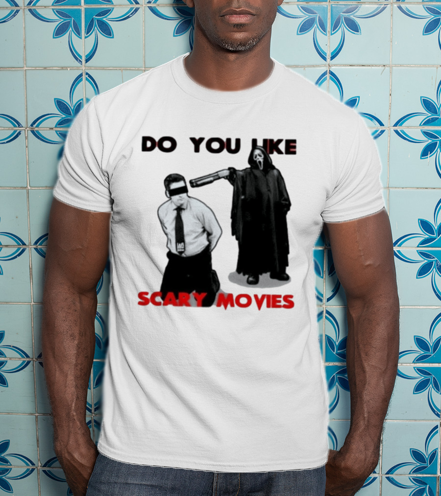 Ghostface Do You Like Scary Movies Bootleg T-Shirt