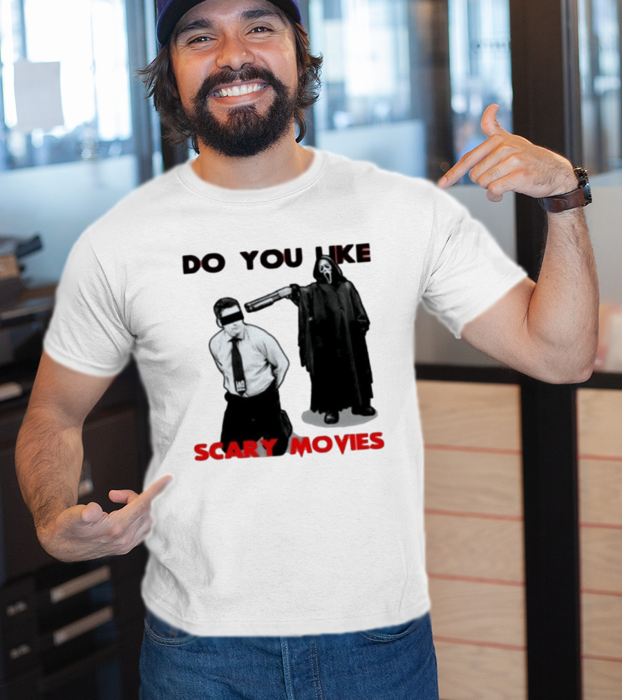 Ghostface Do You Like Scary Movies Bootleg T-Shirt