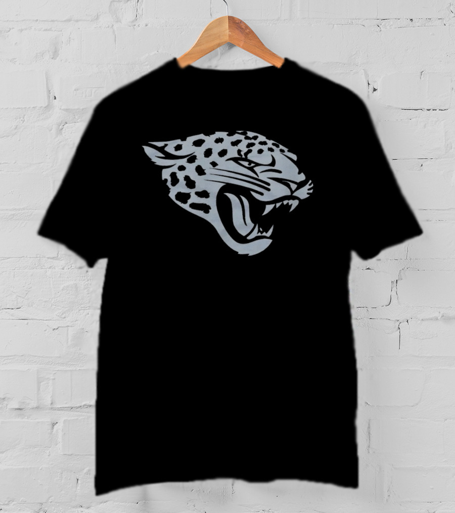 Jacksonville Jaguars Black NFL Team Sports Fan Merchandise T-Shirt