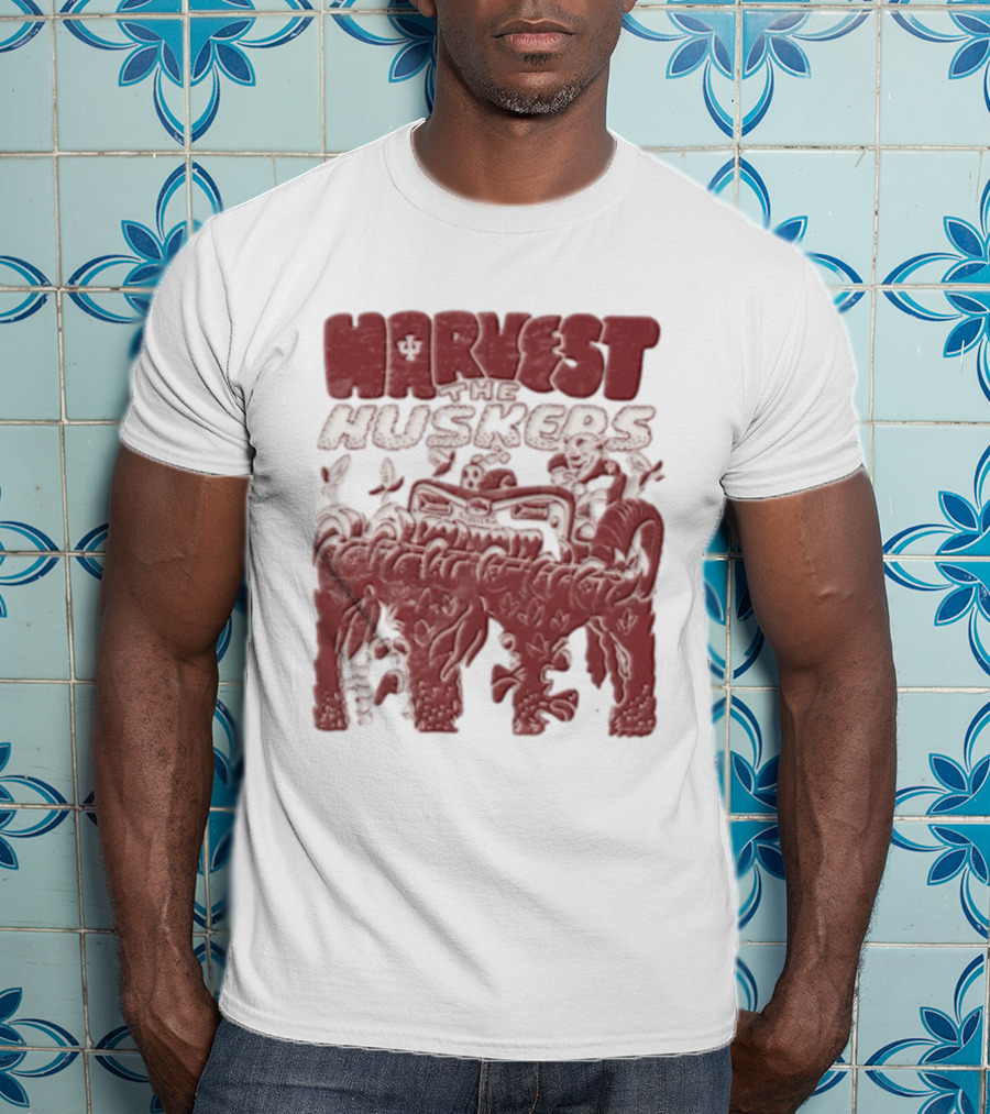 Harvest The Huskers Indiana Hoosiers Vs Nebraska Corn Battle T-Shirt