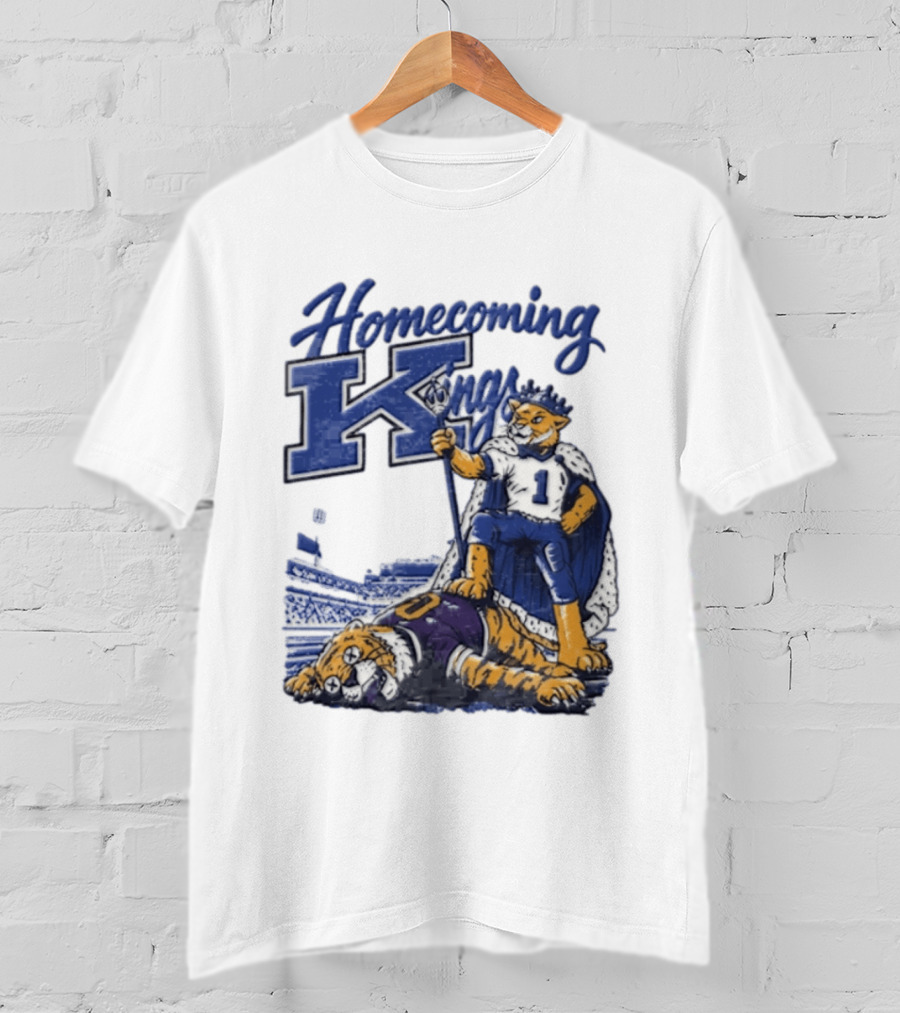 Homecoming Kings Victory Kentucky Wildcats Triumph Over Tigers Week 6 T-Shirt