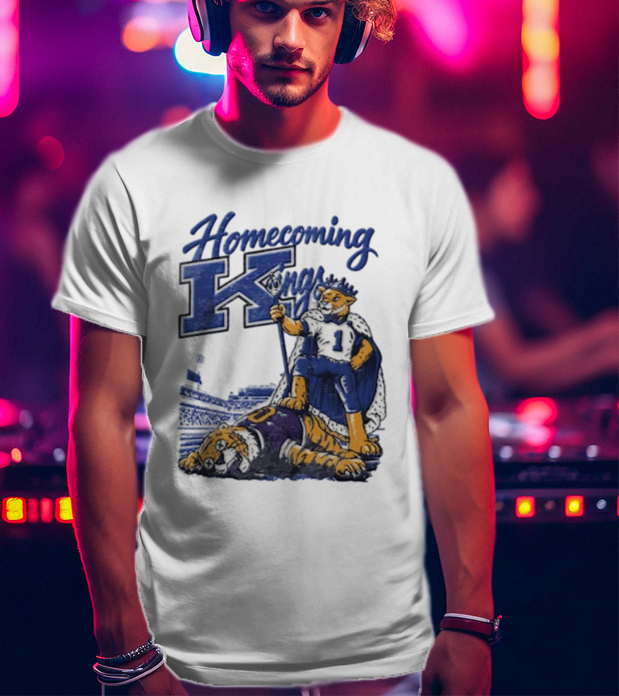 Homecoming Kings Victory Kentucky Wildcats Triumph Over Tigers Week 6 T-Shirt