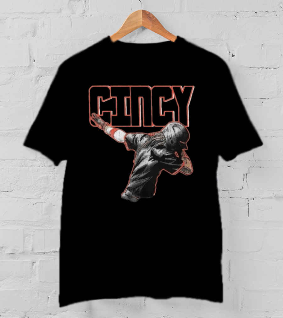 Cincy Baseball Player Dabbing Cincinnati Sports Fan Gear T-Shirt