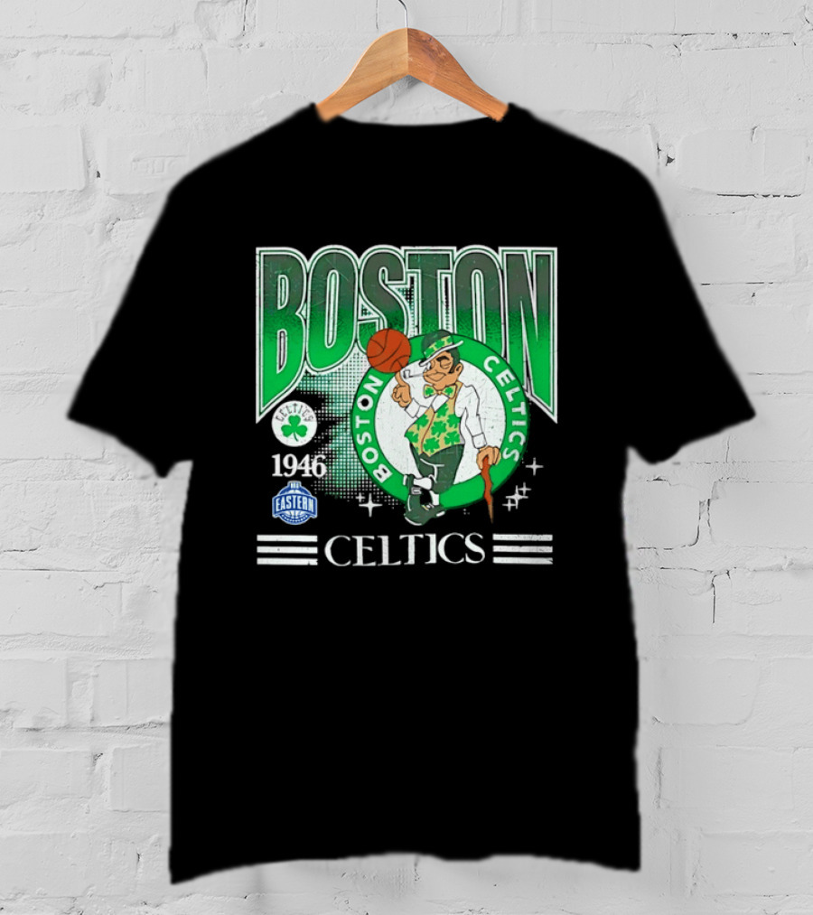 Boston Celtics 1946 Vintage Eastern Conference Basketball T-Shirt