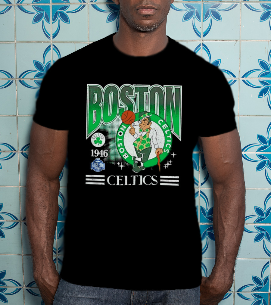 Boston Celtics 1946 Vintage Eastern Conference Basketball T-Shirt