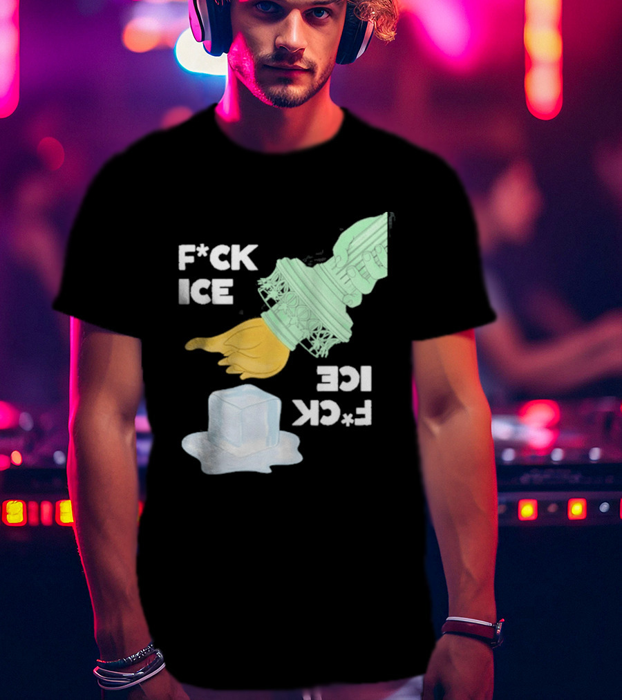 F*ck Ice Statue Of Liberty Protest Immigration T-Shirt