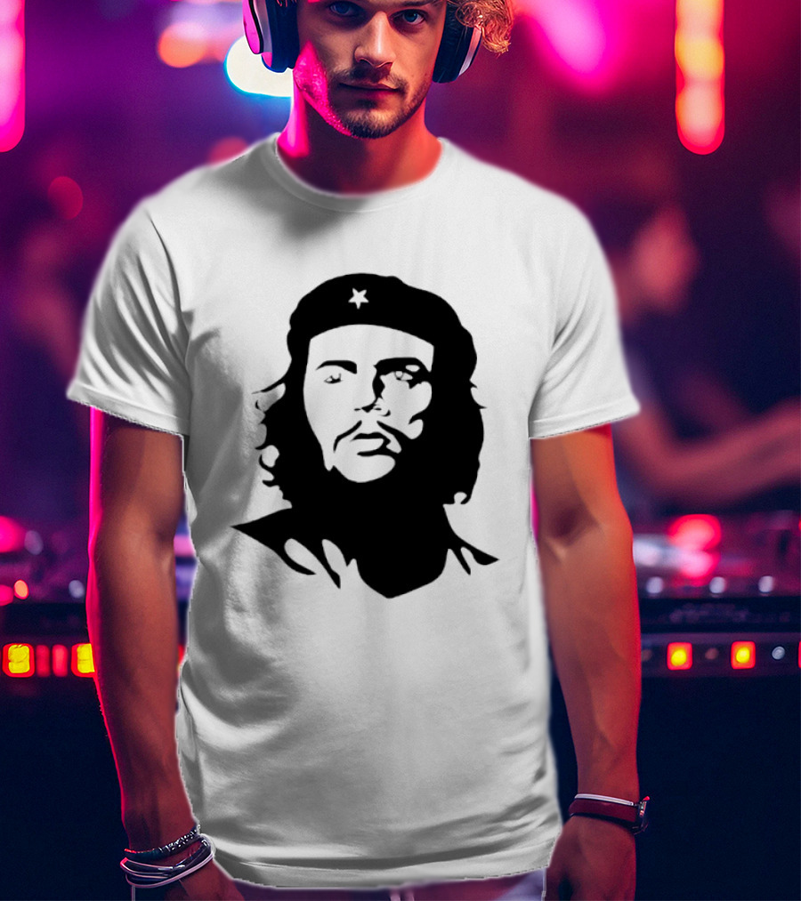 Che Guevara Iconic Revolutionary Star Beret T-Shirt