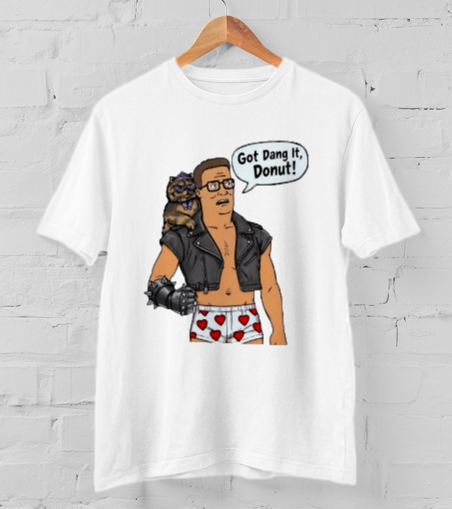 Dungeon Crawler Carl King Of The Hill Got Dang It Donut T-Shirt