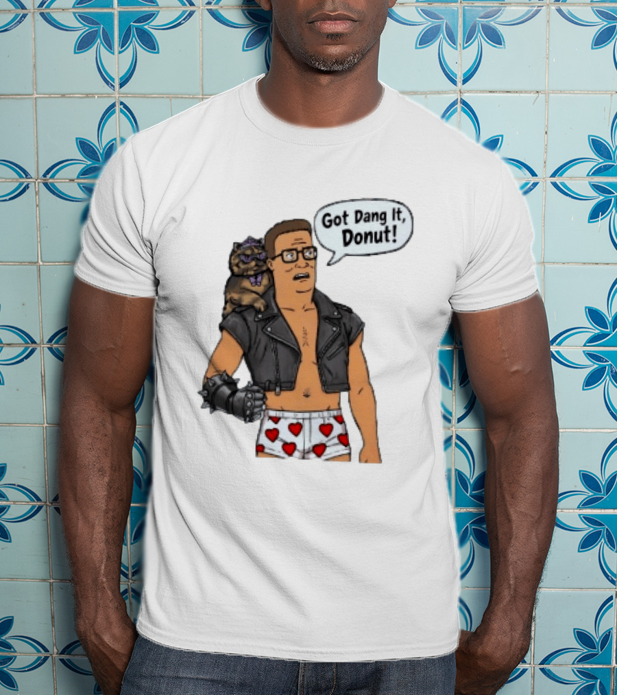 Dungeon Crawler Carl King Of The Hill Got Dang It Donut T-Shirt