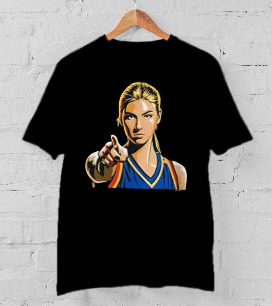 Kate Upton Blonde Woman Pointing Finger T-Shirt