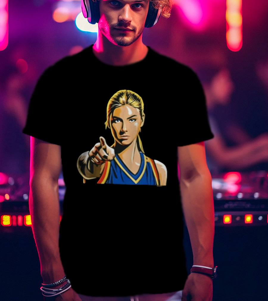 Kate Upton Blonde Woman Pointing Finger T-Shirt