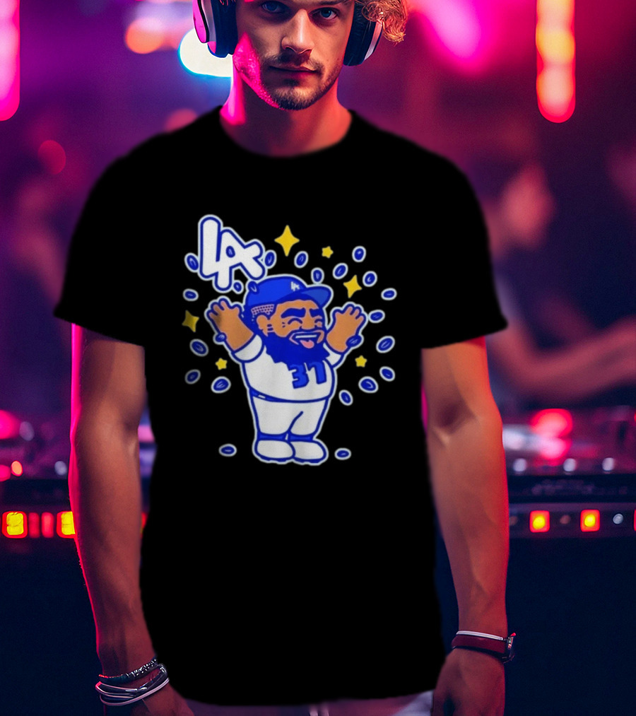 LA Dodgers 37 Chunkytani Mr Seeds Cartoon Shohei Ohtani T-Shirt