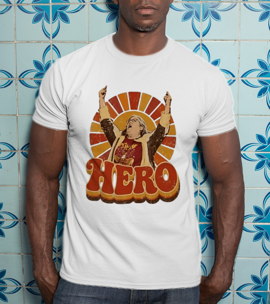 Hero Carol Danvers Captain Marvel Vintage Retro Sunburst T-Shirt