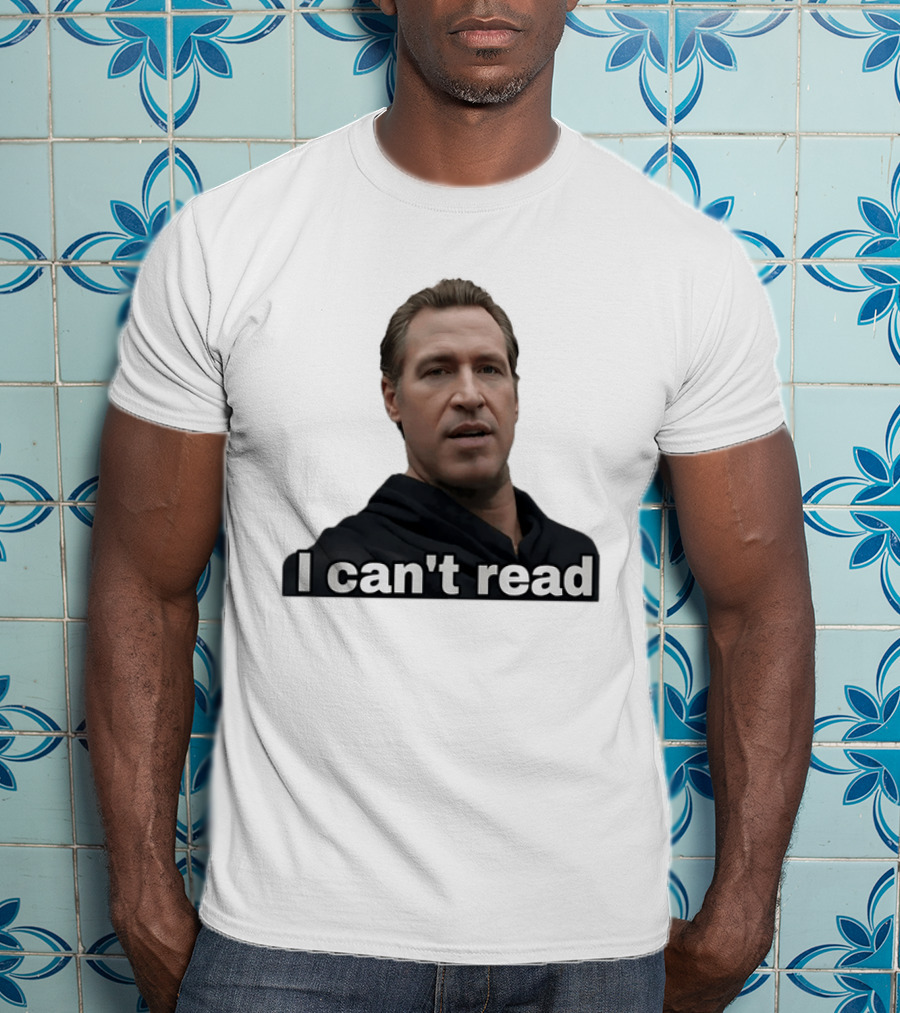 I Can't Read Meme Internet Culture T-Shirt