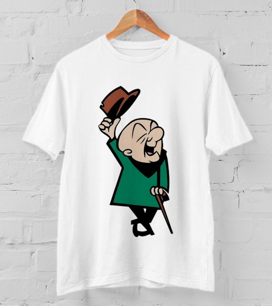 Mr Magoo Tipping His Hat Classic Animation T-Shirt