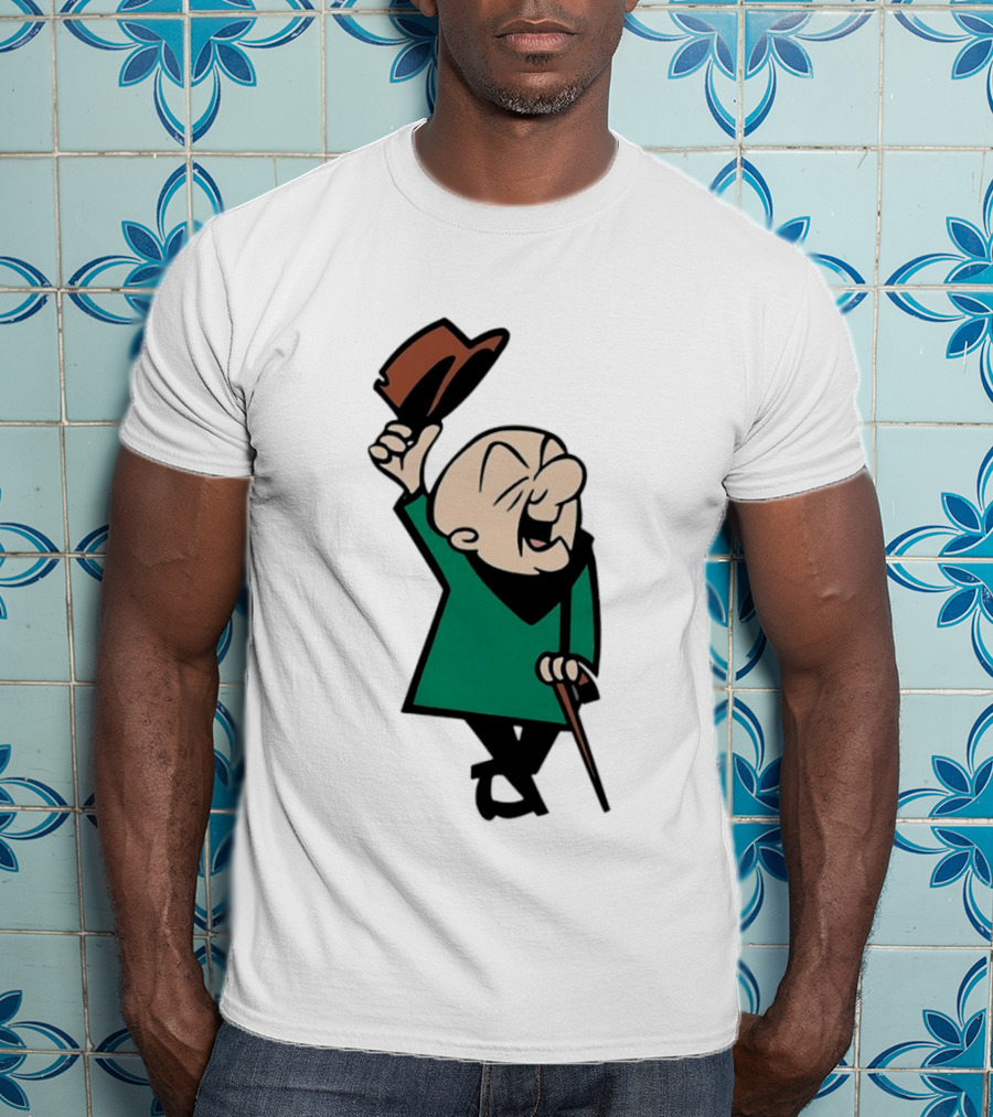 Mr Magoo Tipping His Hat Classic Animation T-Shirt