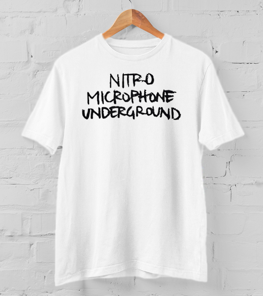 Nitro Microphone Underground Japanese Hip Hop Crew T-Shirt