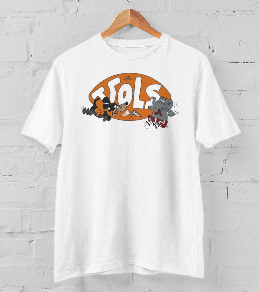 Tennessee Vols Vs Alabama Football Game October 19 2024 U.T. Vols Vs Alabama A T-Shirt