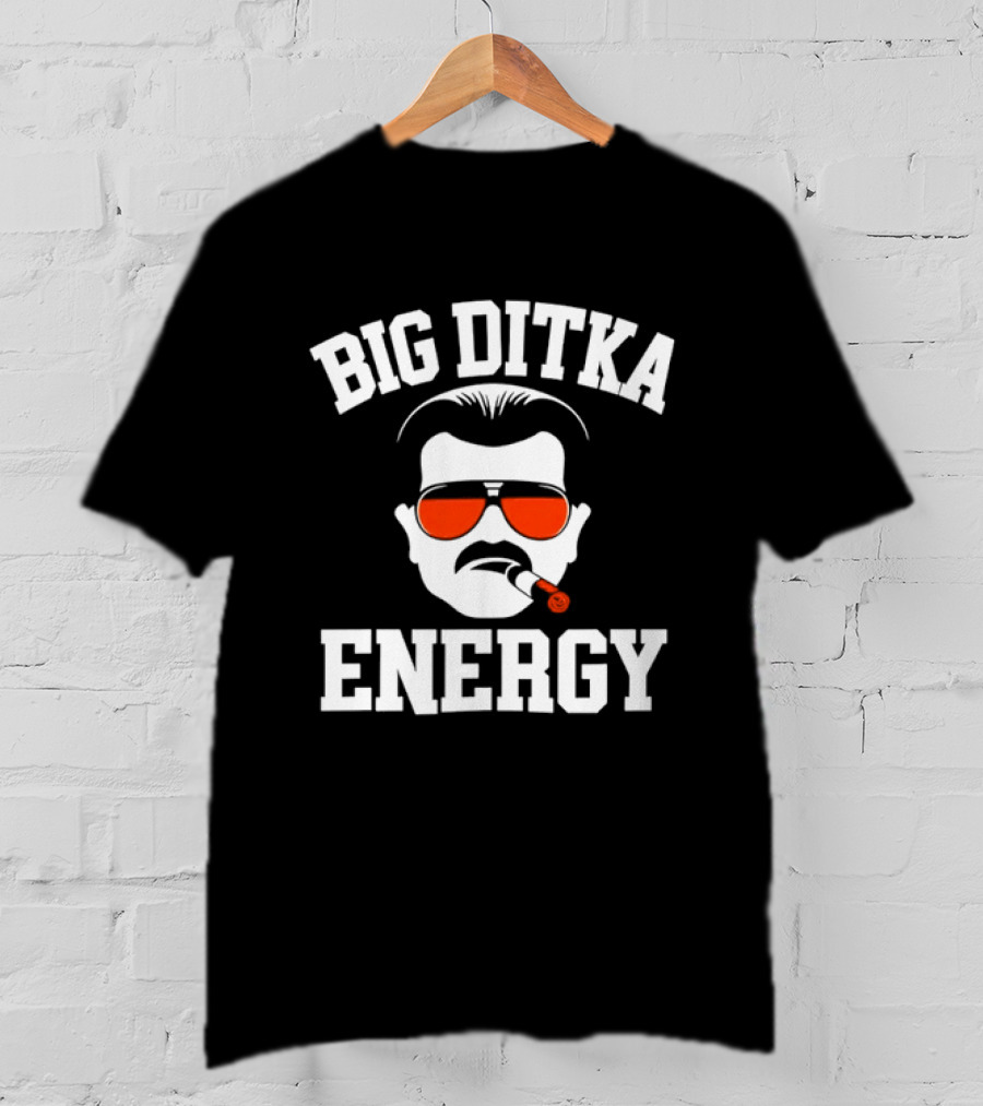 Big Ditka Energy Chicago Bears Football Coach T-Shirt