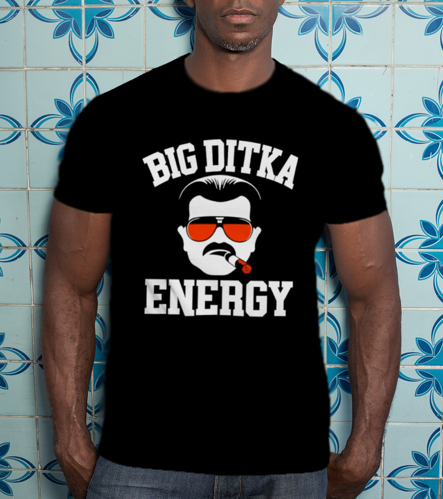 Big Ditka Energy Chicago Bears Football Coach T-Shirt