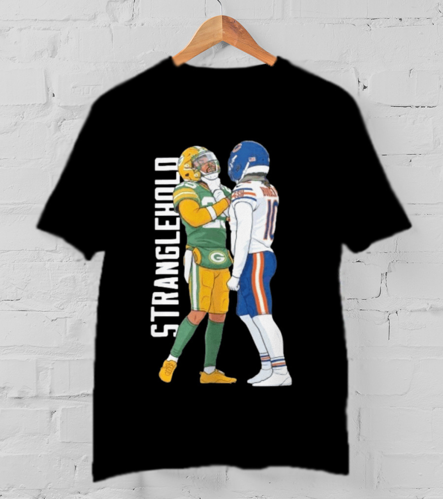 Luther Burden Keisean Nixon Stranglehold Packers Vs Bears Showdown T-Shirt