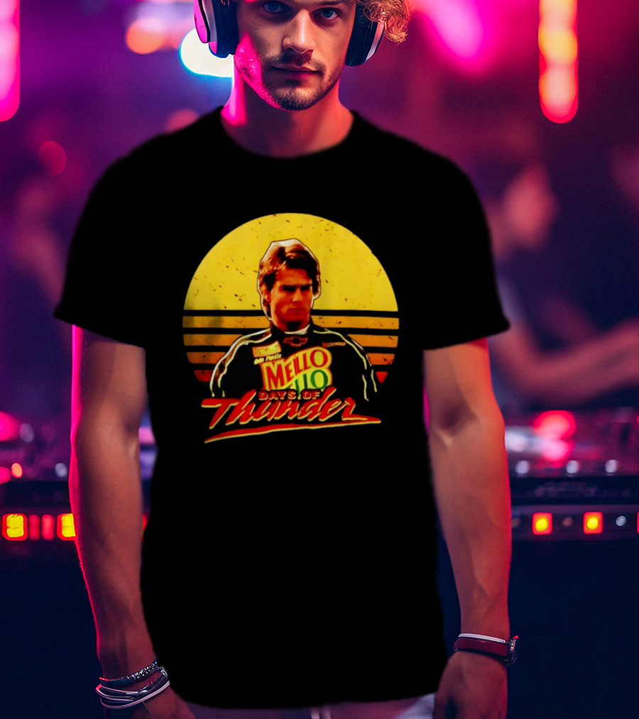 Cole Trickle Mello Yello Days Of Thunder Racing T-Shirt