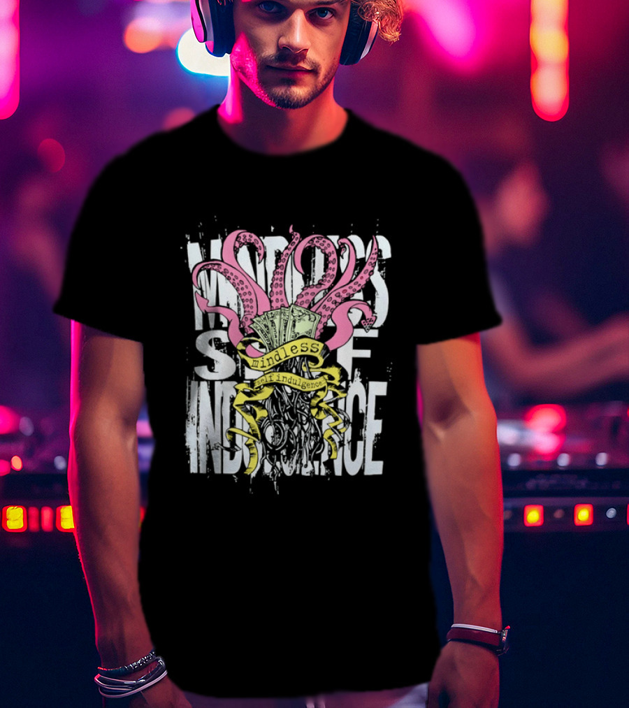 Mindless Self Indulgence Octopus Cash Tentacles T-Shirt