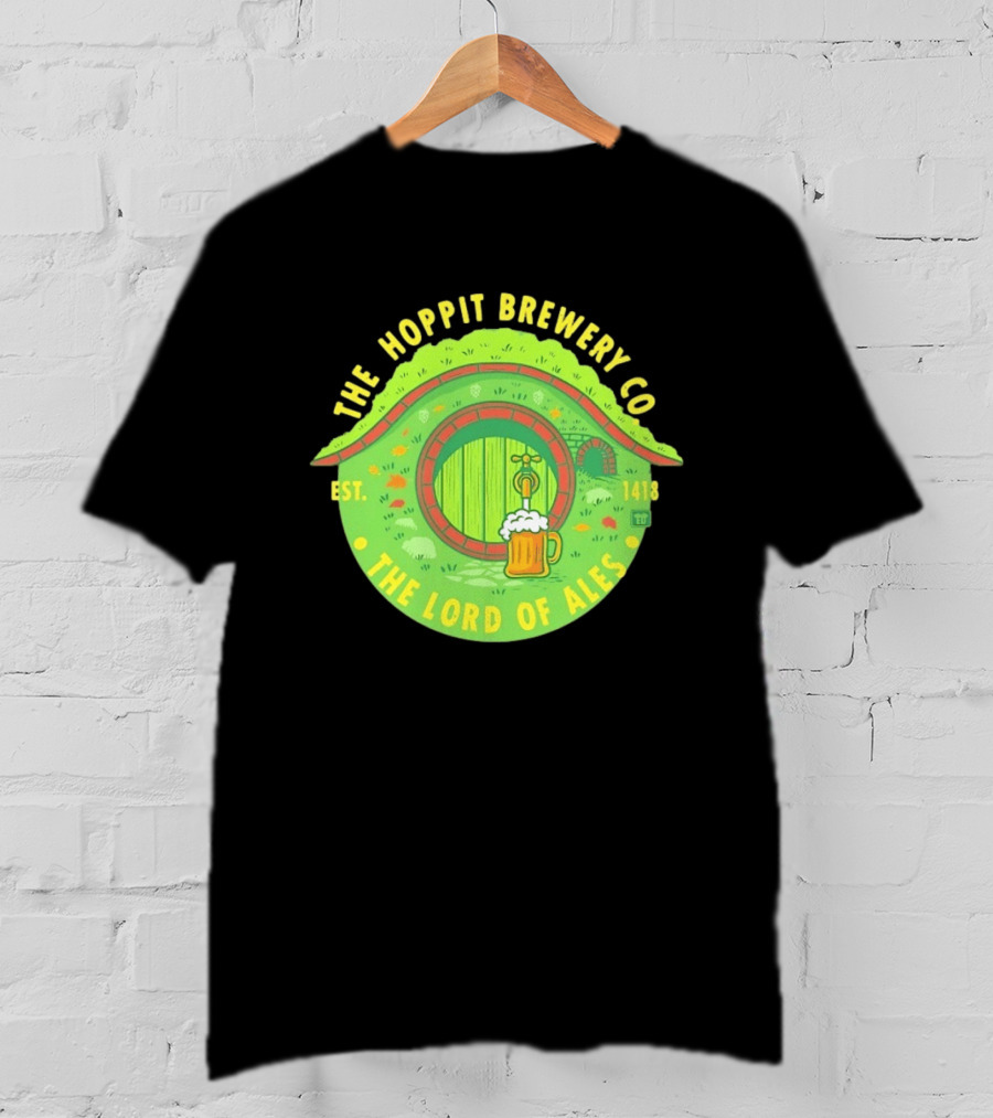 The Hoppit Brewery Co The Lord Of Ales Est 1418 T-Shirt