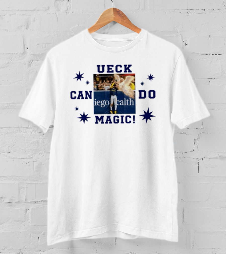 Bob Uecker You Can Do Magic Garrett Mitchell HR Robbery Milwaukee Brewers T-Shirt