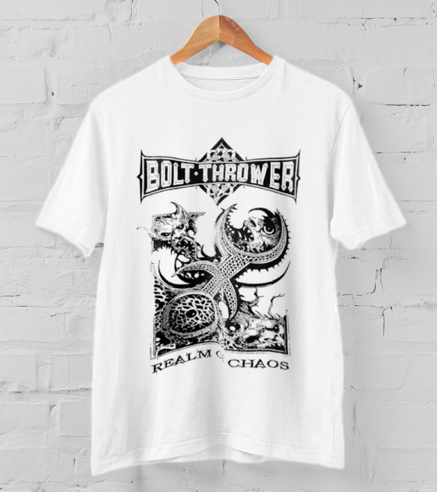 Bolt Thrower Realm Of Chaos Death Metal Band T-Shirt
