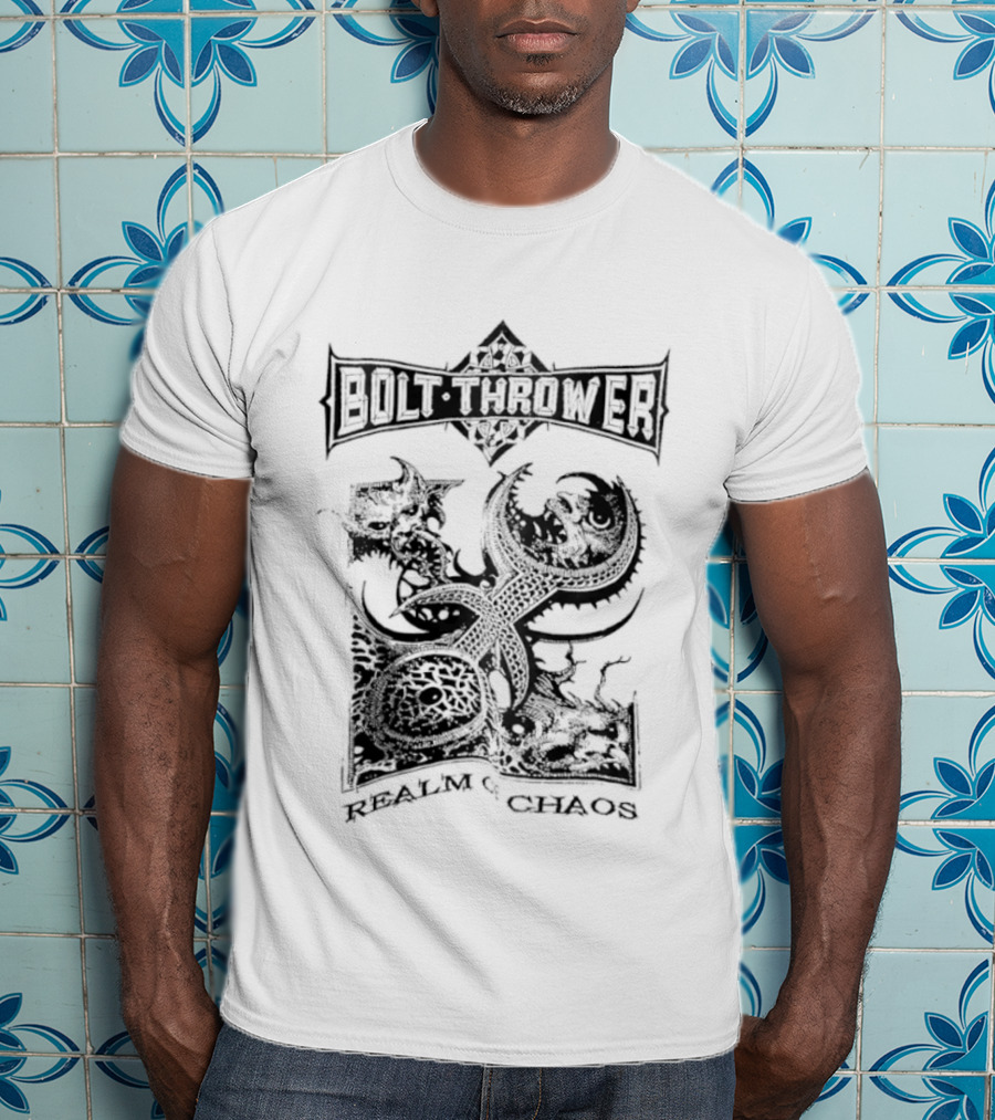 Bolt Thrower Realm Of Chaos Death Metal Band T-Shirt
