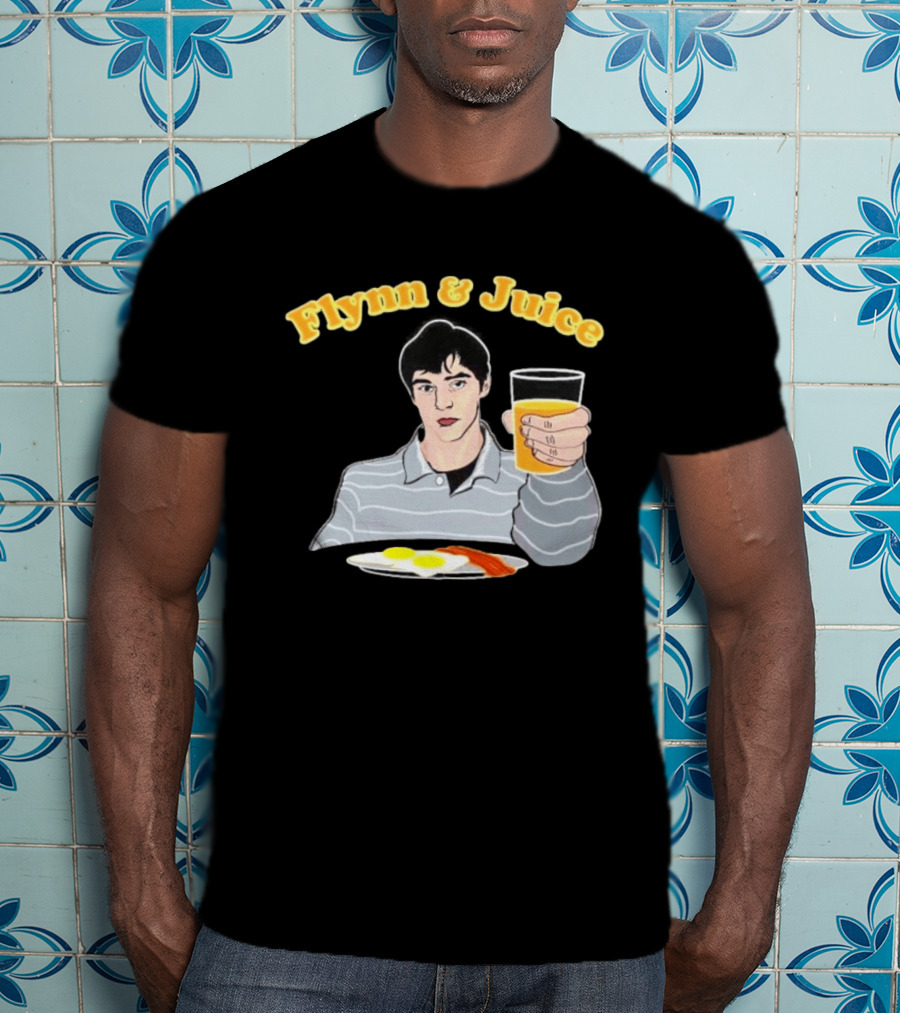Flynn & Juice Walter White Jr Breaking Bad Breakfast Scene T-Shirt