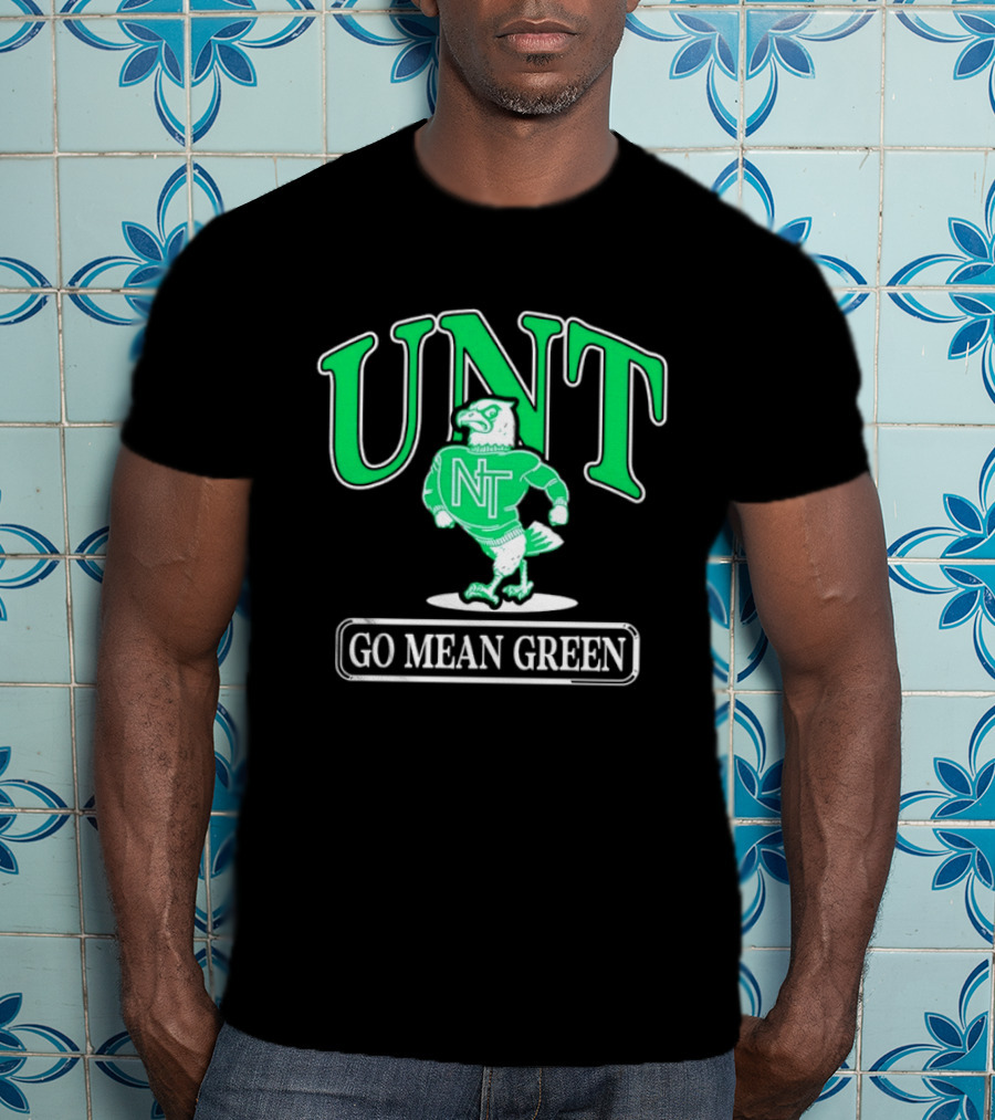 UNT Go Mean Green Eagle University Of North Texas T-Shirt