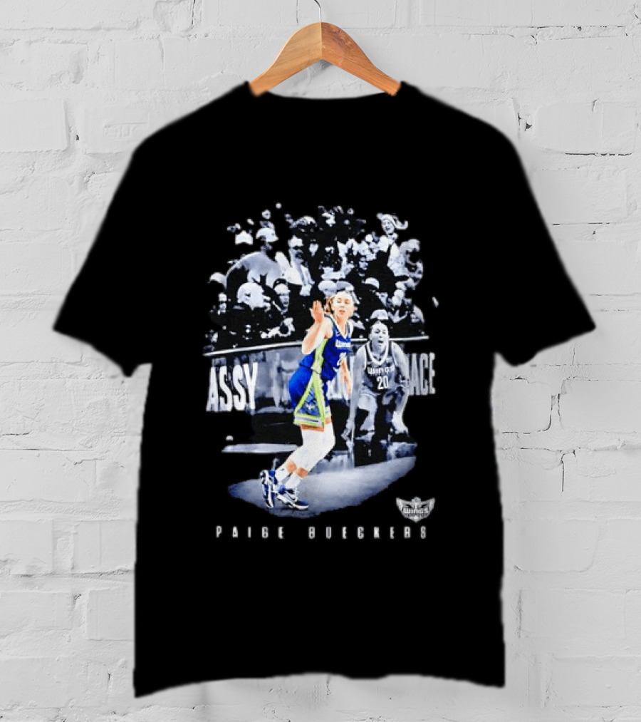Paige Bueckers Dallas Wings WNBA 20 Player On Court T-Shirt