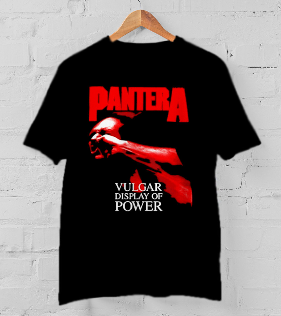 Pantera Vulgar Display Of Power Heavy Metal Album T-Shirt