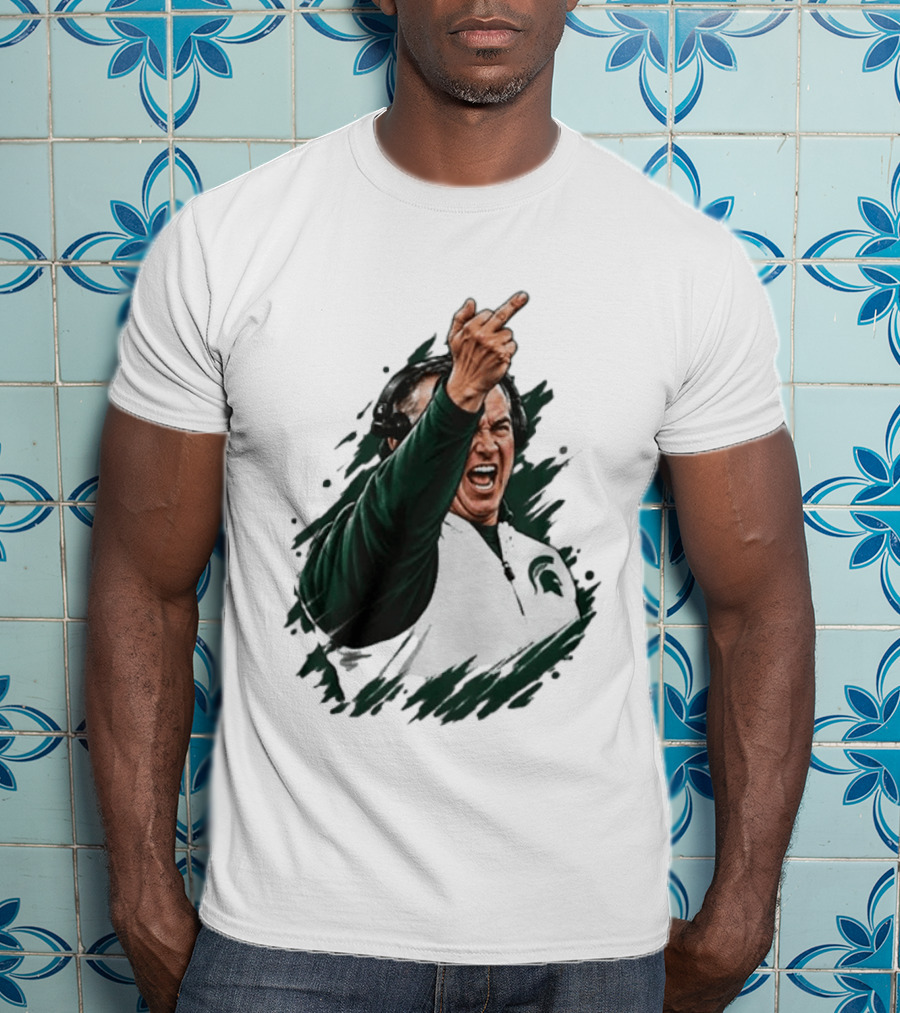 Spartans Middle Finger Coach Gesture T-Shirt