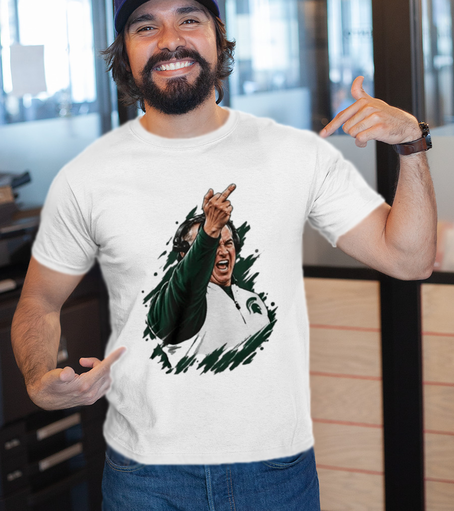 Spartans Middle Finger Coach Gesture T-Shirt