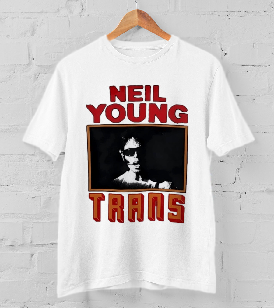 Neil Young Trans Album Cover T-Shirt