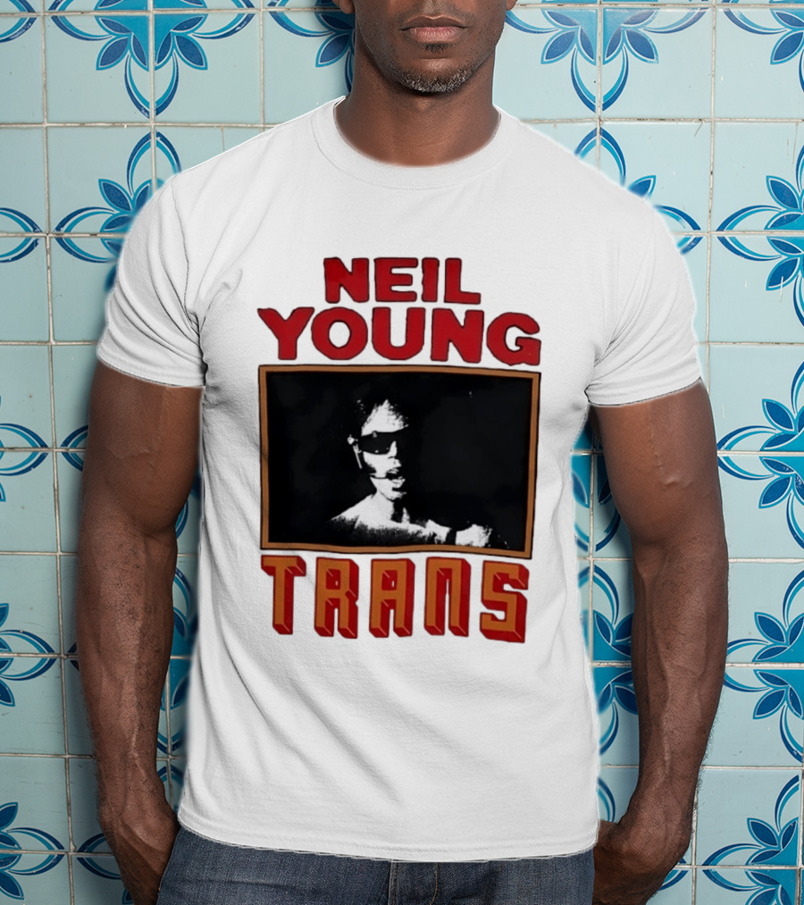 Neil Young Trans Album Cover T-Shirt