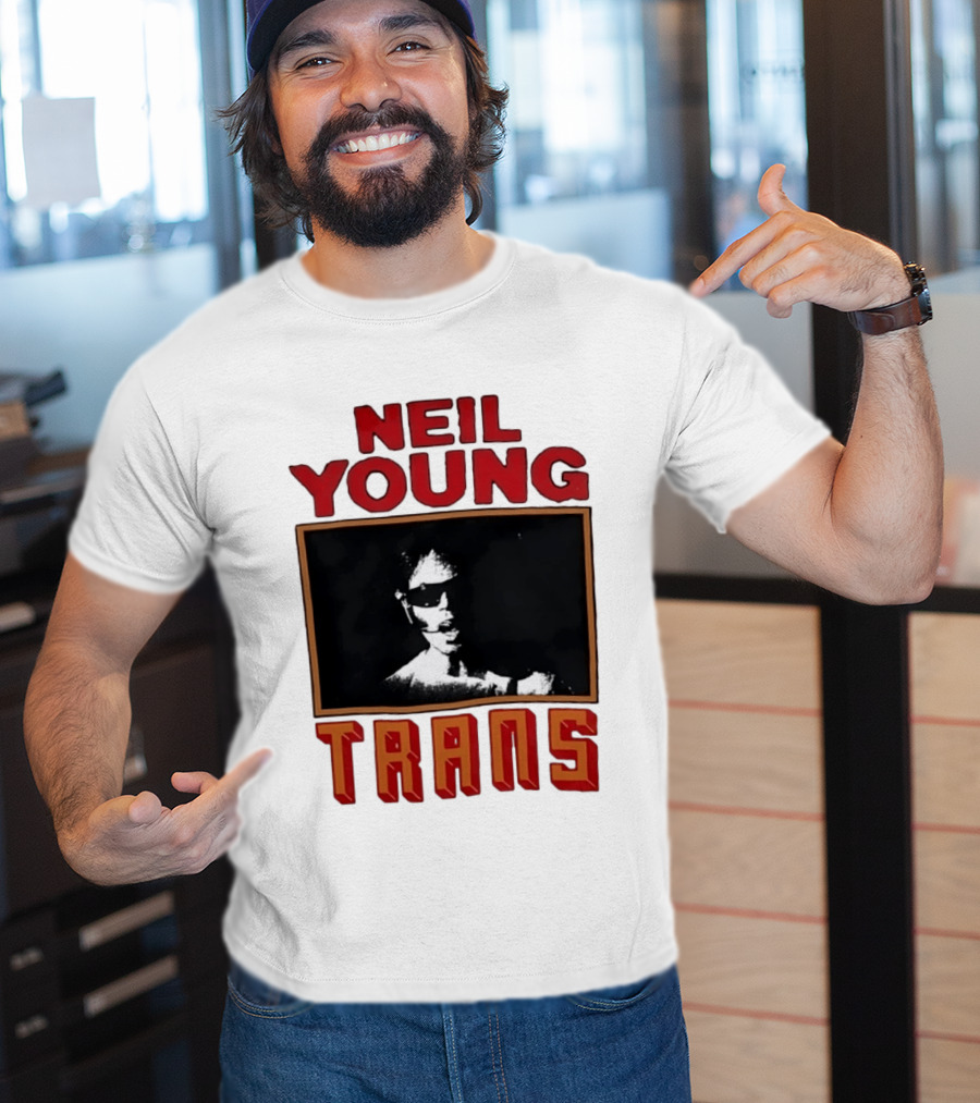 Neil Young Trans Album Cover T-Shirt