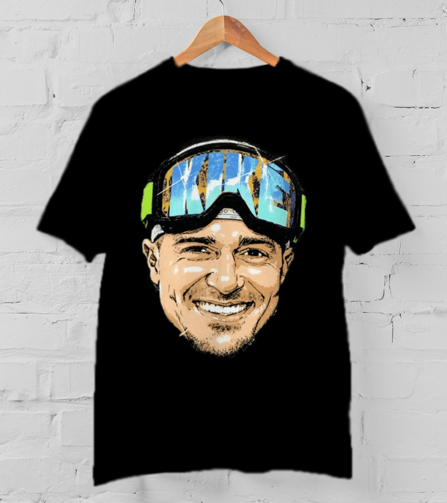 Kike Hernandez Dodgers Number 8 Face Goggles T-Shirt