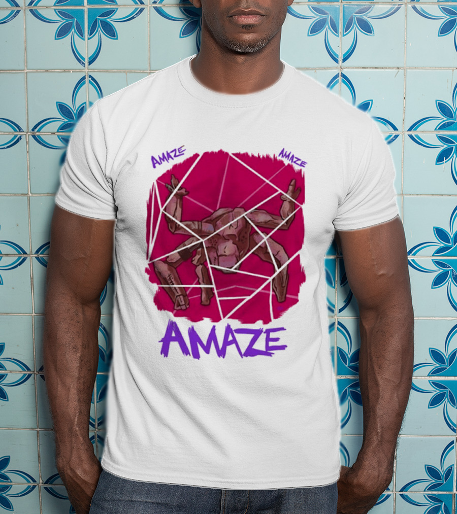 Amaze Rocky Crab Project Hail Mary Andy Weir Inspired Fusion T-Shirt