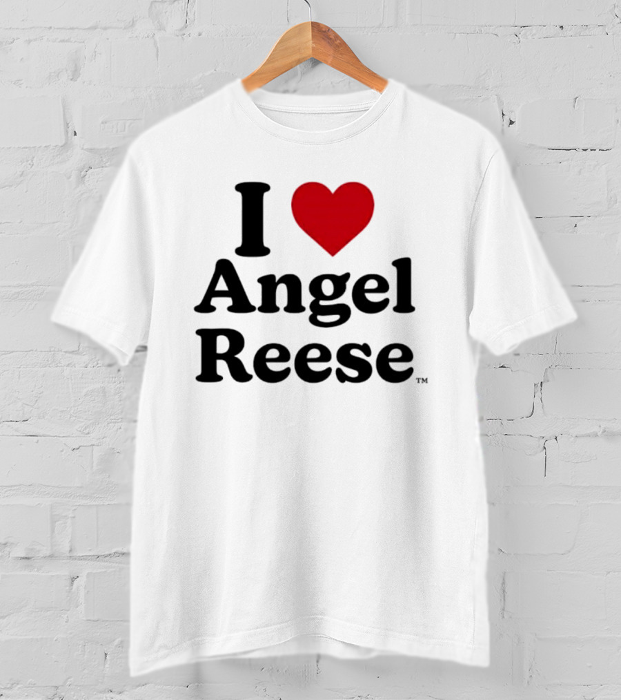 I Love Angel Reese Chicago Sky WNBA T-Shirt