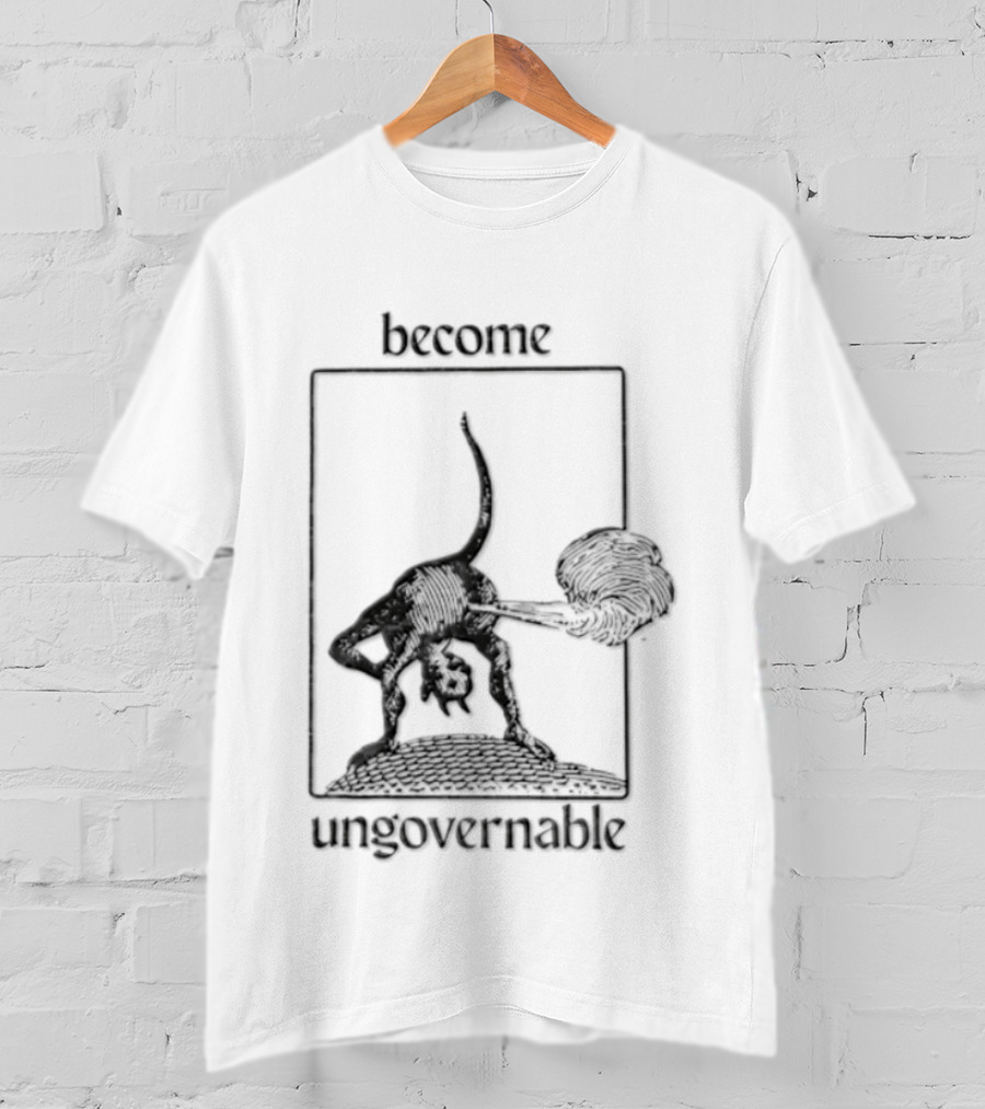Become Ungovernable Fart Demon Anarchist T-Shirt