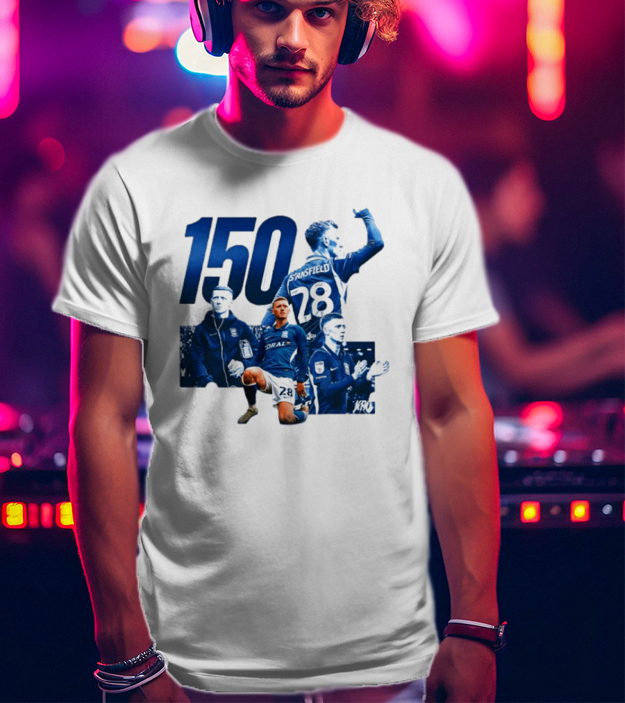 Jay Stansfield 150 Appearances Birmingham City Football Club T-Shirt