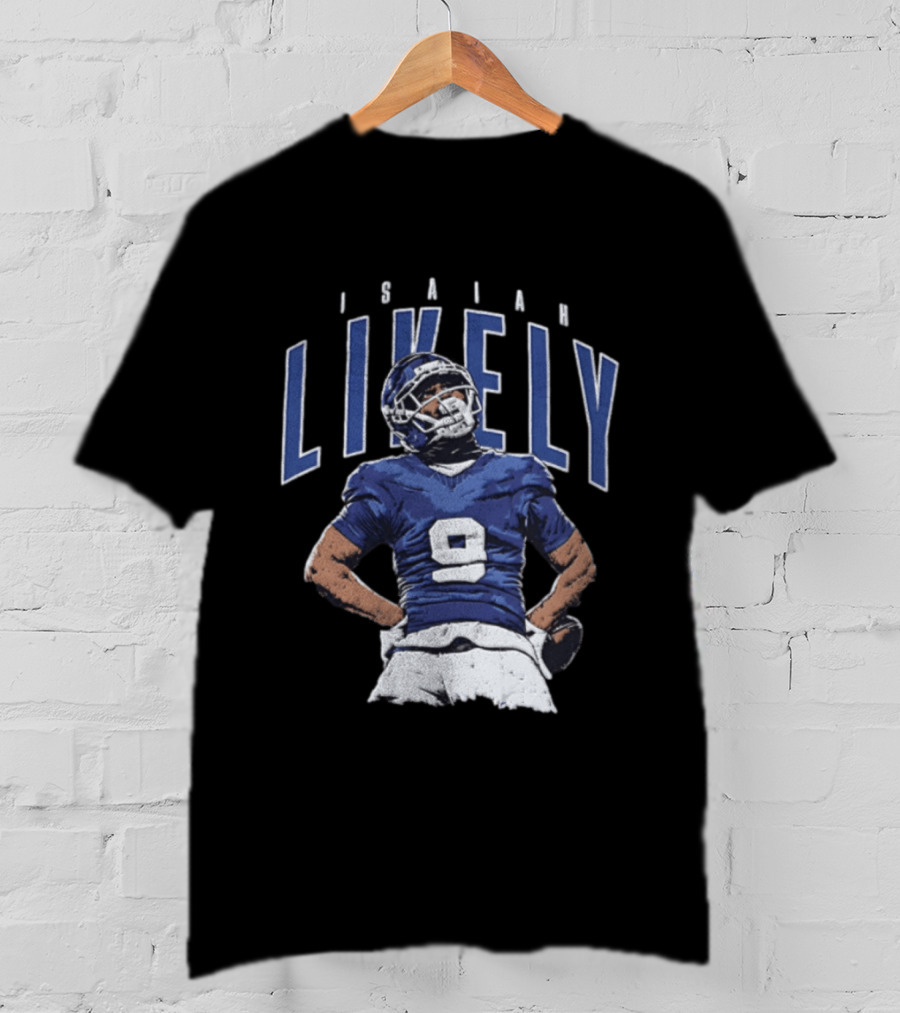 Isaiah Likely Coastal Carolina Football Number 9 Hands On Hips T-Shirt