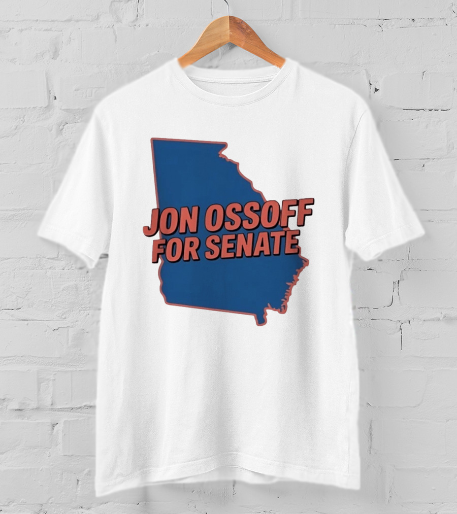 Jon Ossoff For Senate Georgia Map Election T-Shirt