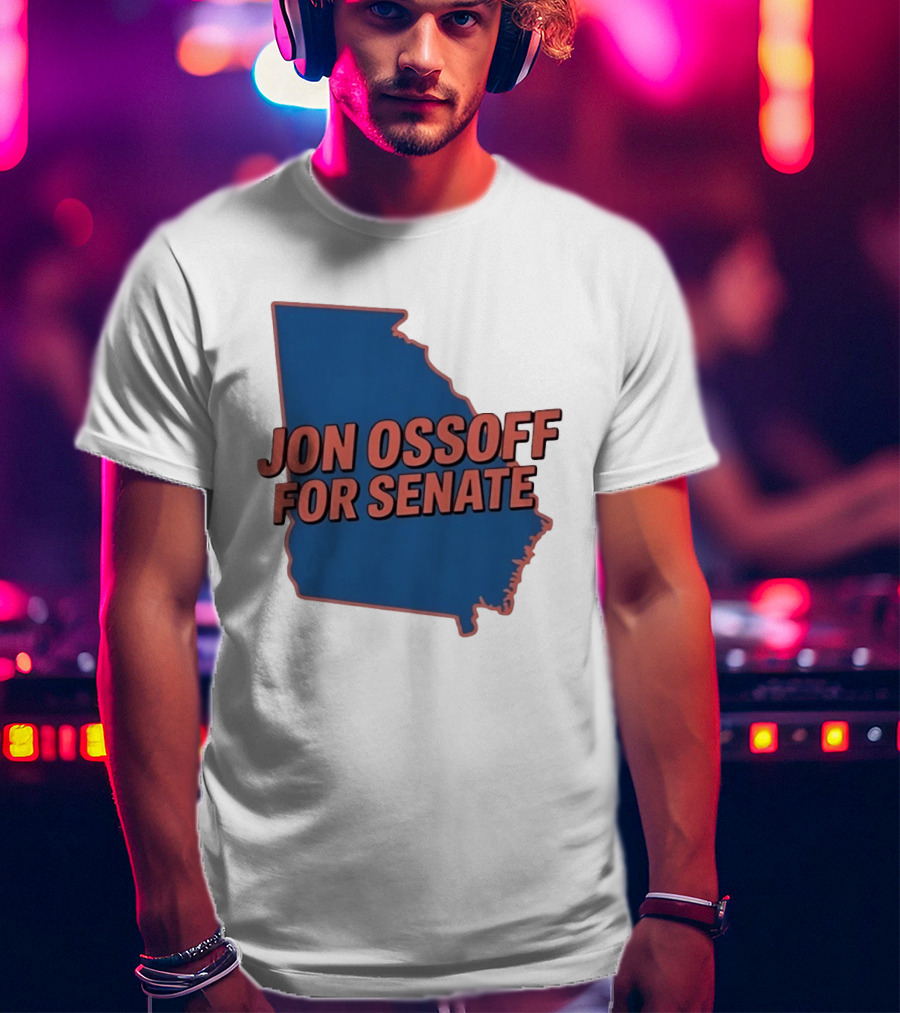 Jon Ossoff For Senate Georgia Map Election T-Shirt
